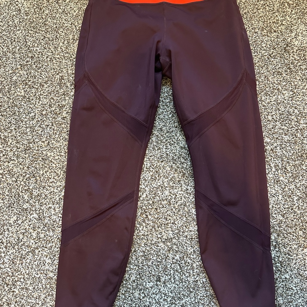 Purple and Orange Leggings